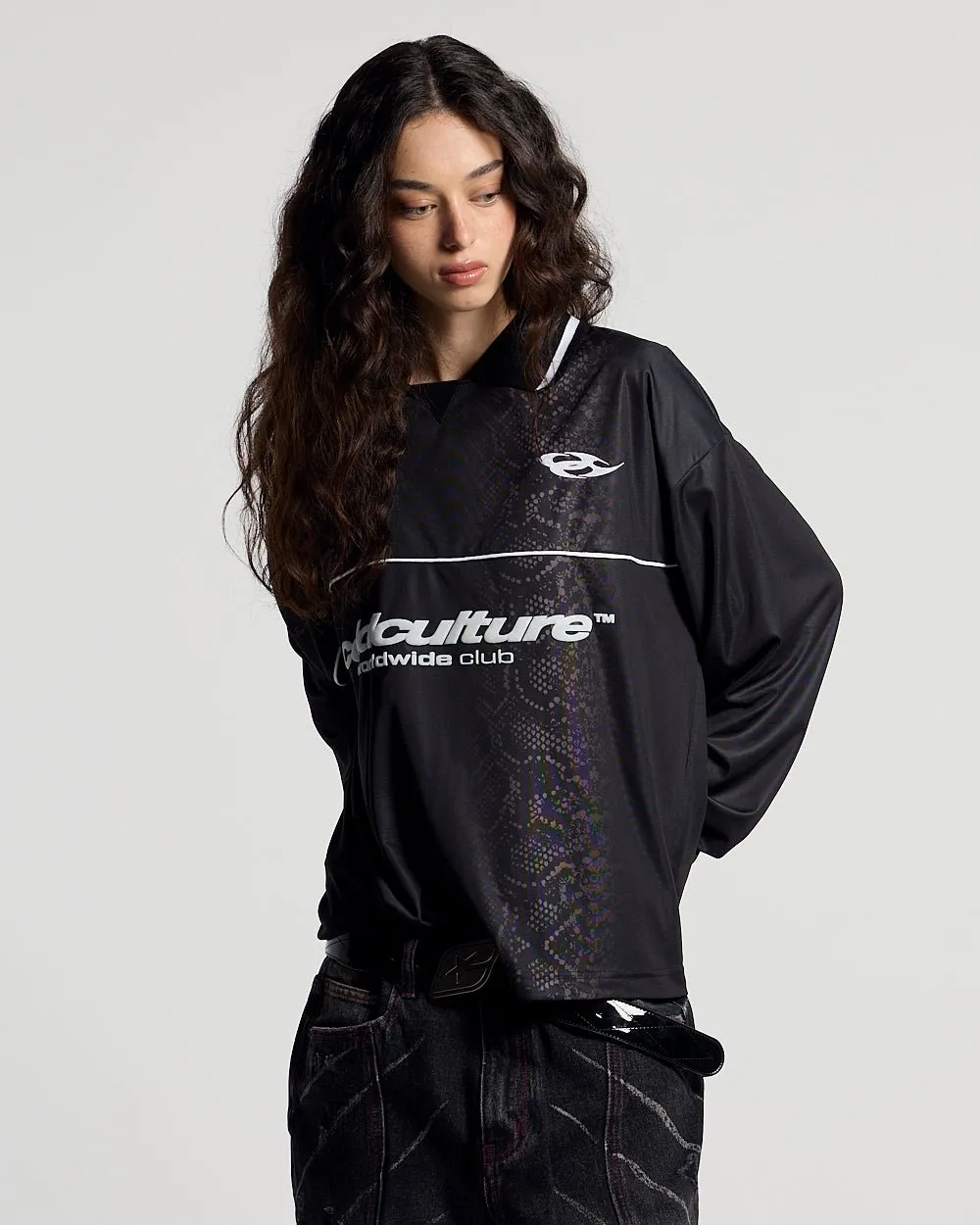 MAMBA SNAKE LONGSLEEVE POLO BLACK sold by Cold Culture product image thumbnail 5