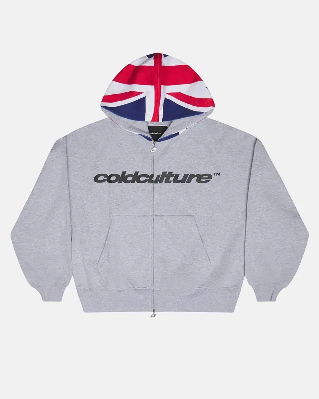 CHEERS ZIPPER ASH GREY sold by Cold Culture