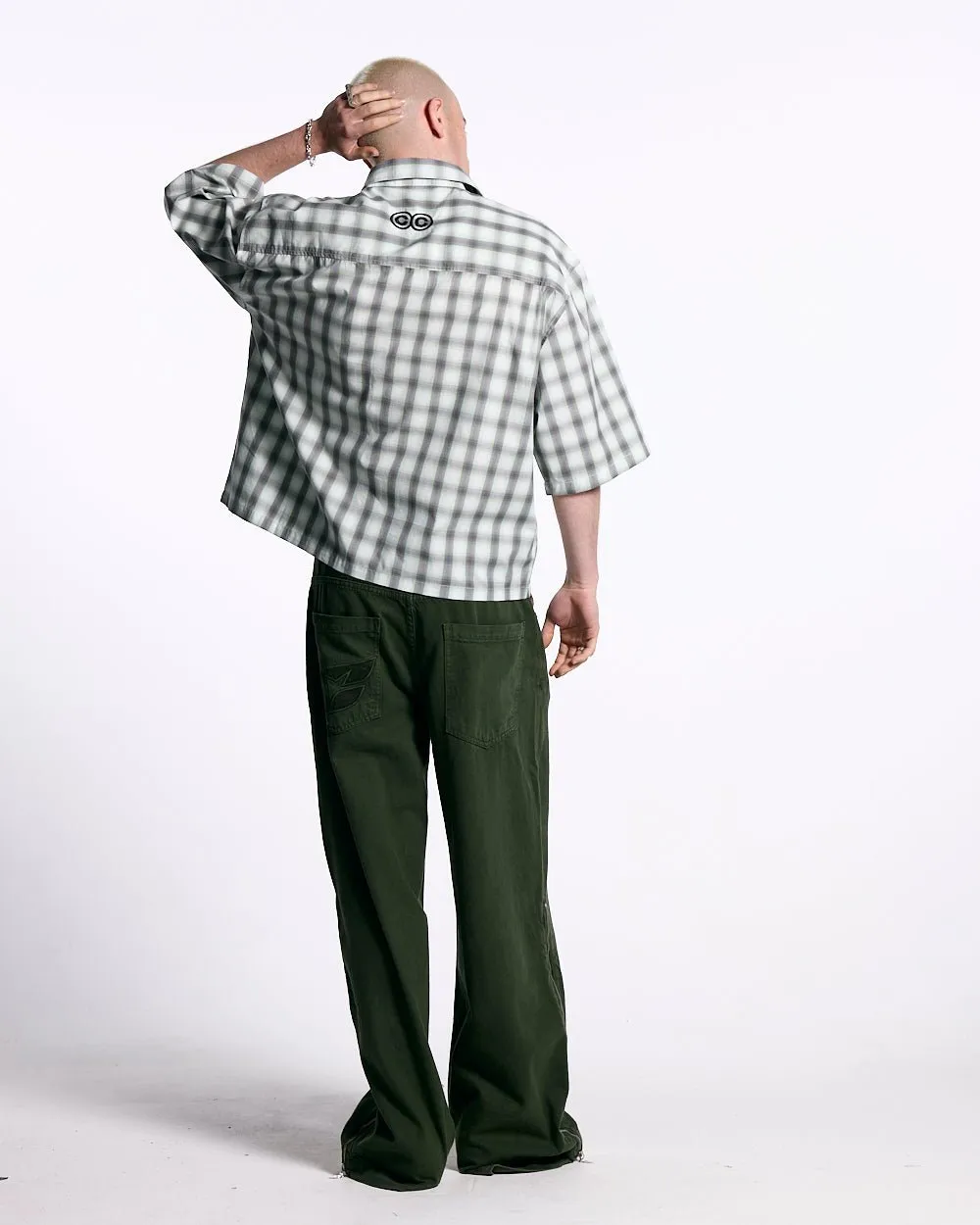 ONE POCKET SHIRT BLURRED GREEN sold by Cold Culture product image thumbnail 4