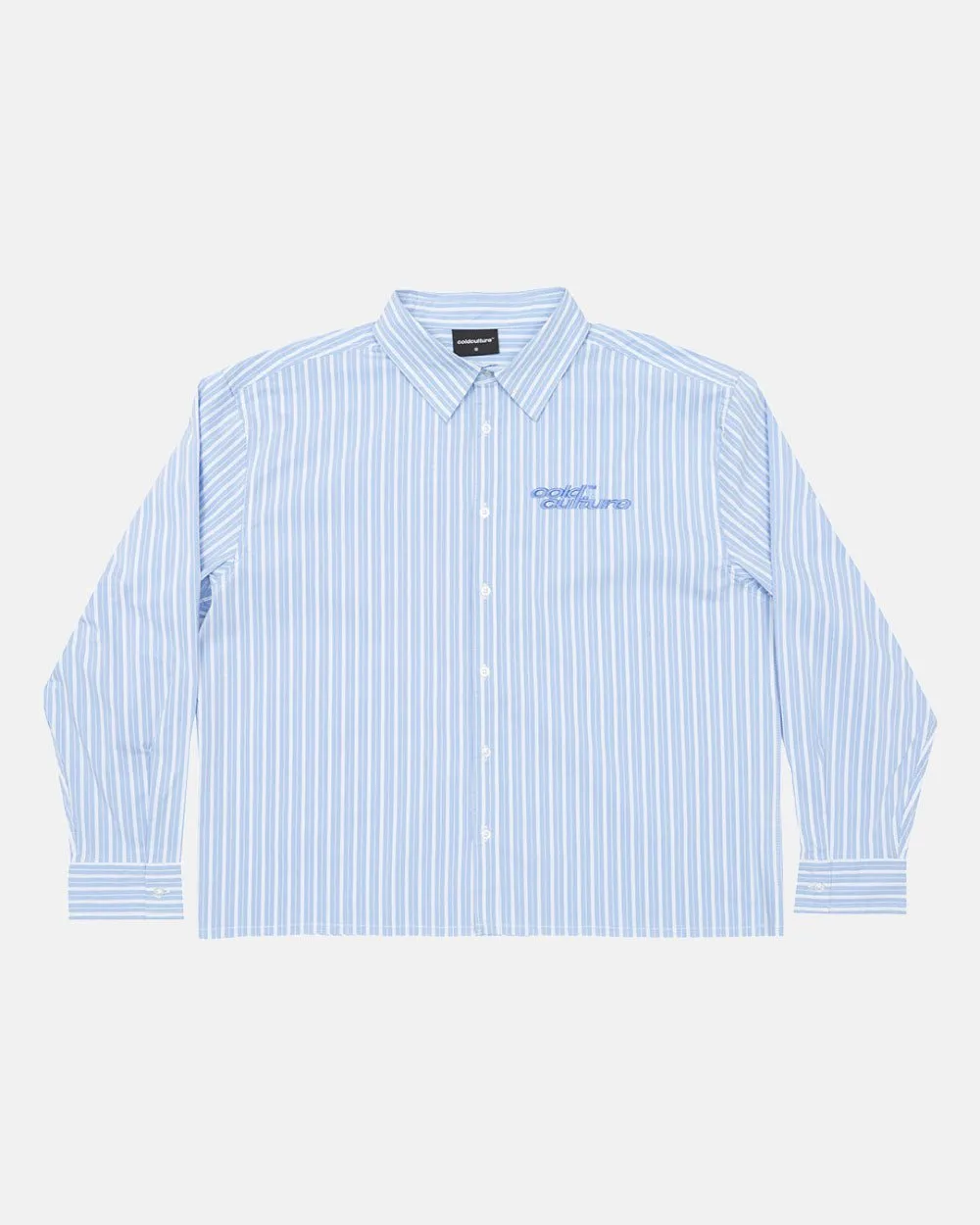 RUNNING HORSE SHIRT BLUE STRIPES sold by Cold Culture