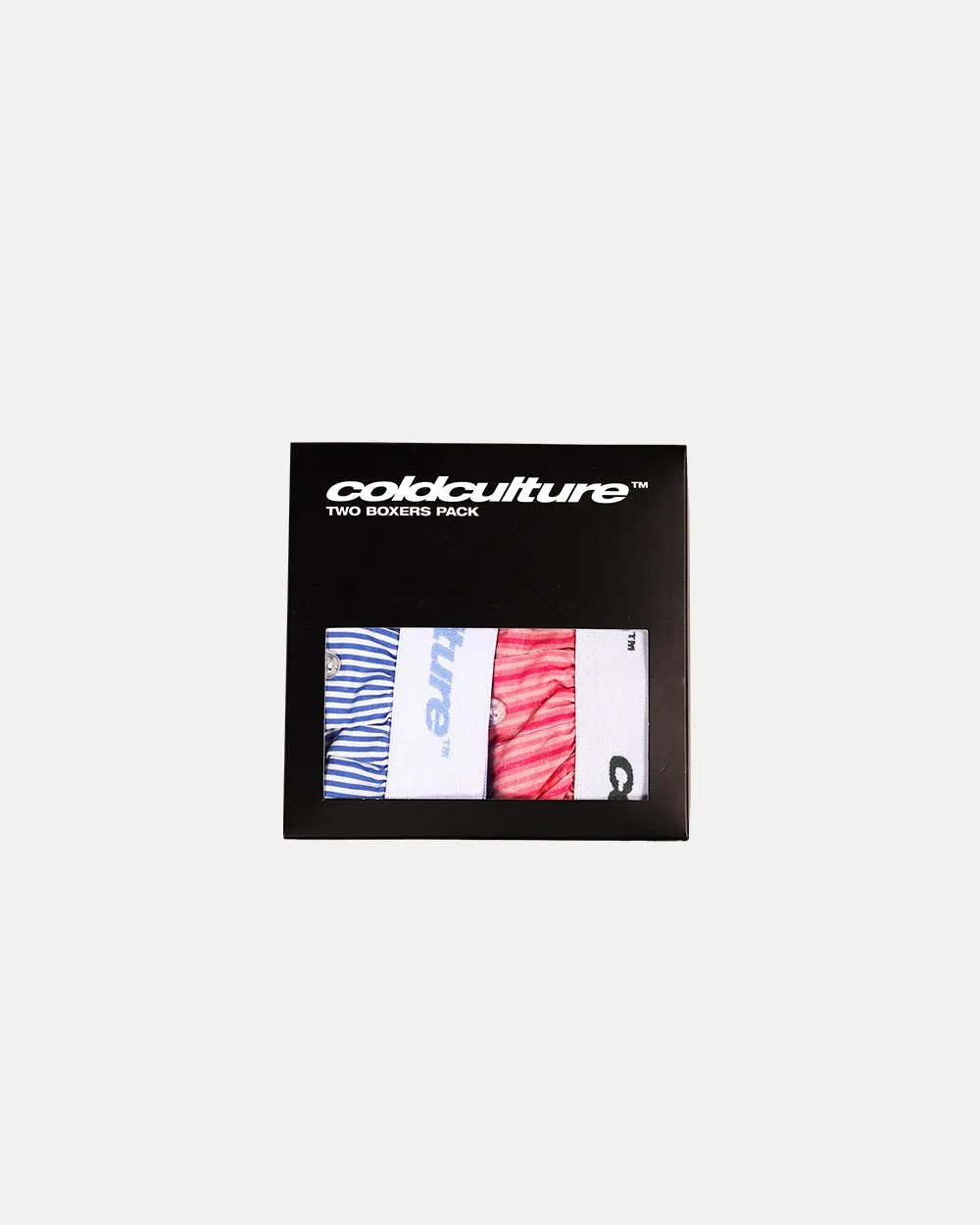 BOXERS STRIPED PACK PINK/BLUE STRIPES sold by Cold Culture product image thumbnail 4