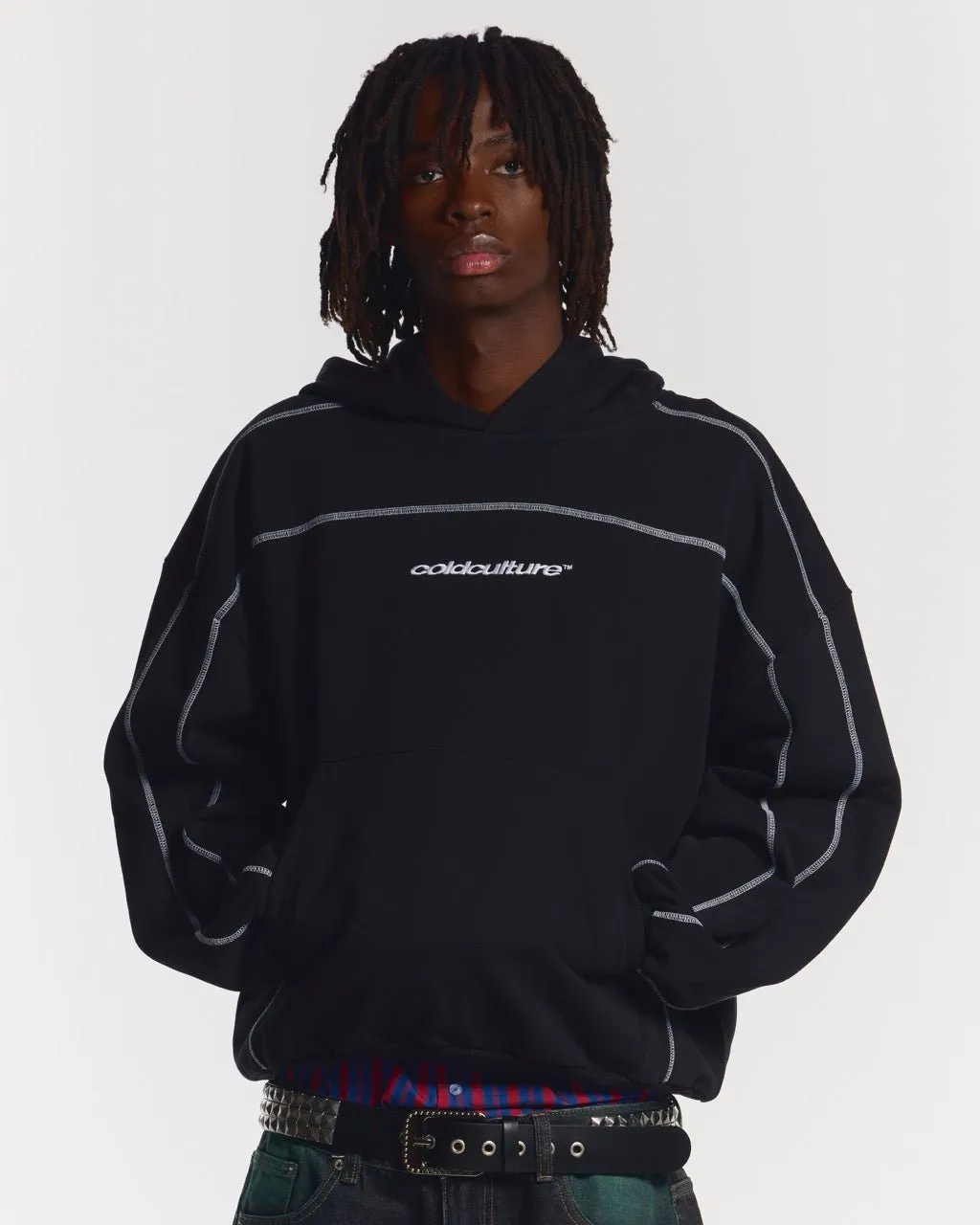 ROLLER HOODIE BLACK sold by Cold Culture product image thumbnail 4