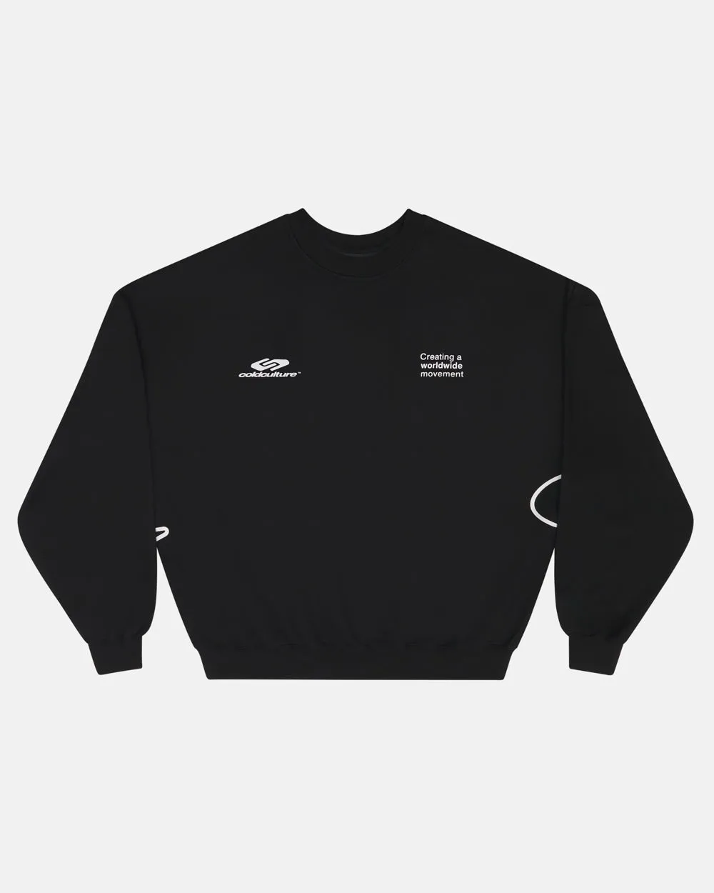 DEFENSE CREWNECK BLACK sold by Cold Culture product image thumbnail 2