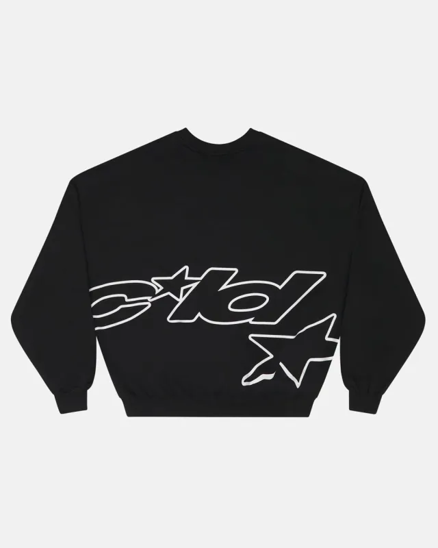 DEFENSE CREWNECK BLACK sold by Cold Culture