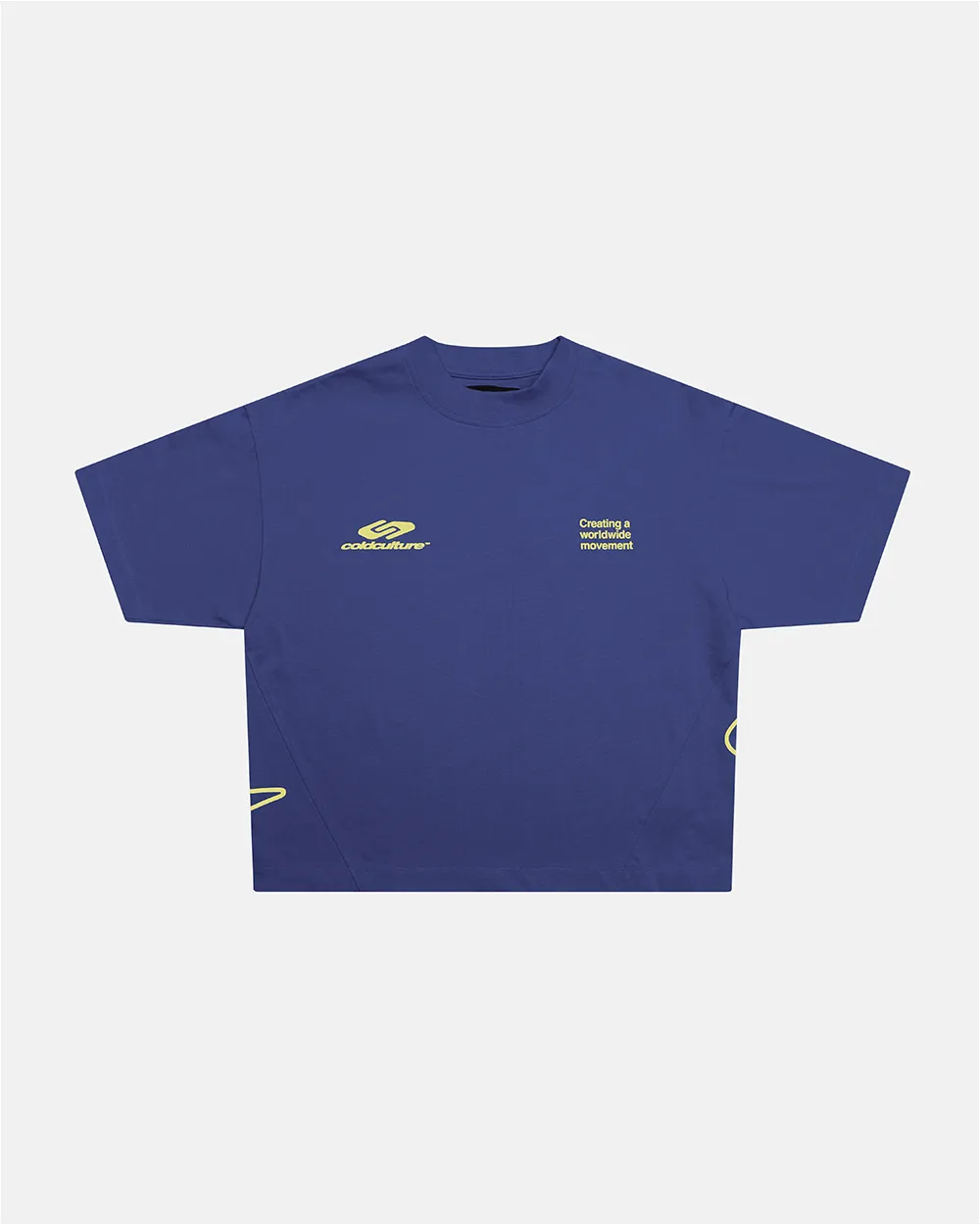 DEFENSE TEE DARK BLUE sold by Cold Culture product image thumbnail 2