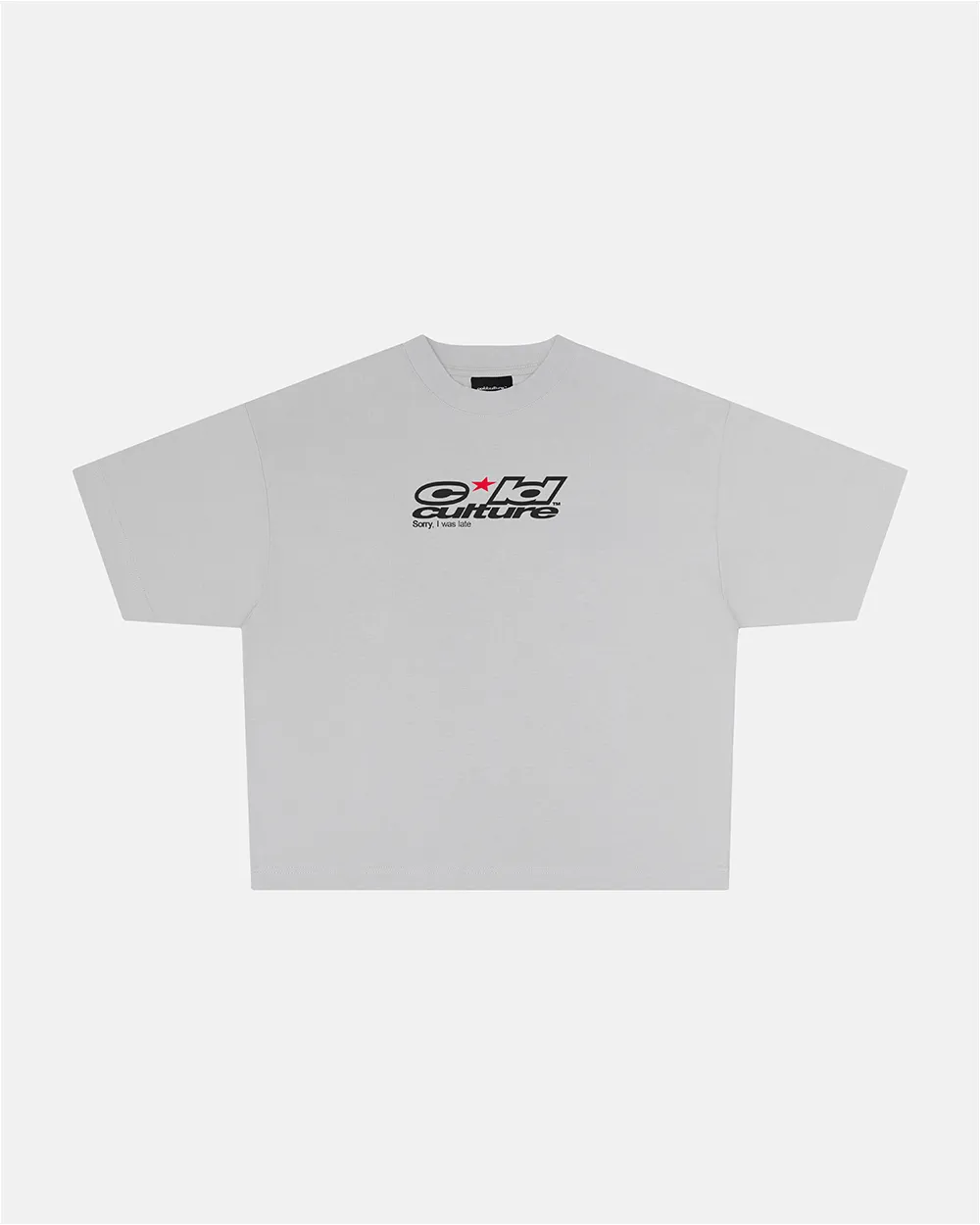 LATE TEE GREY sold by Cold Culture product image thumbnail 2