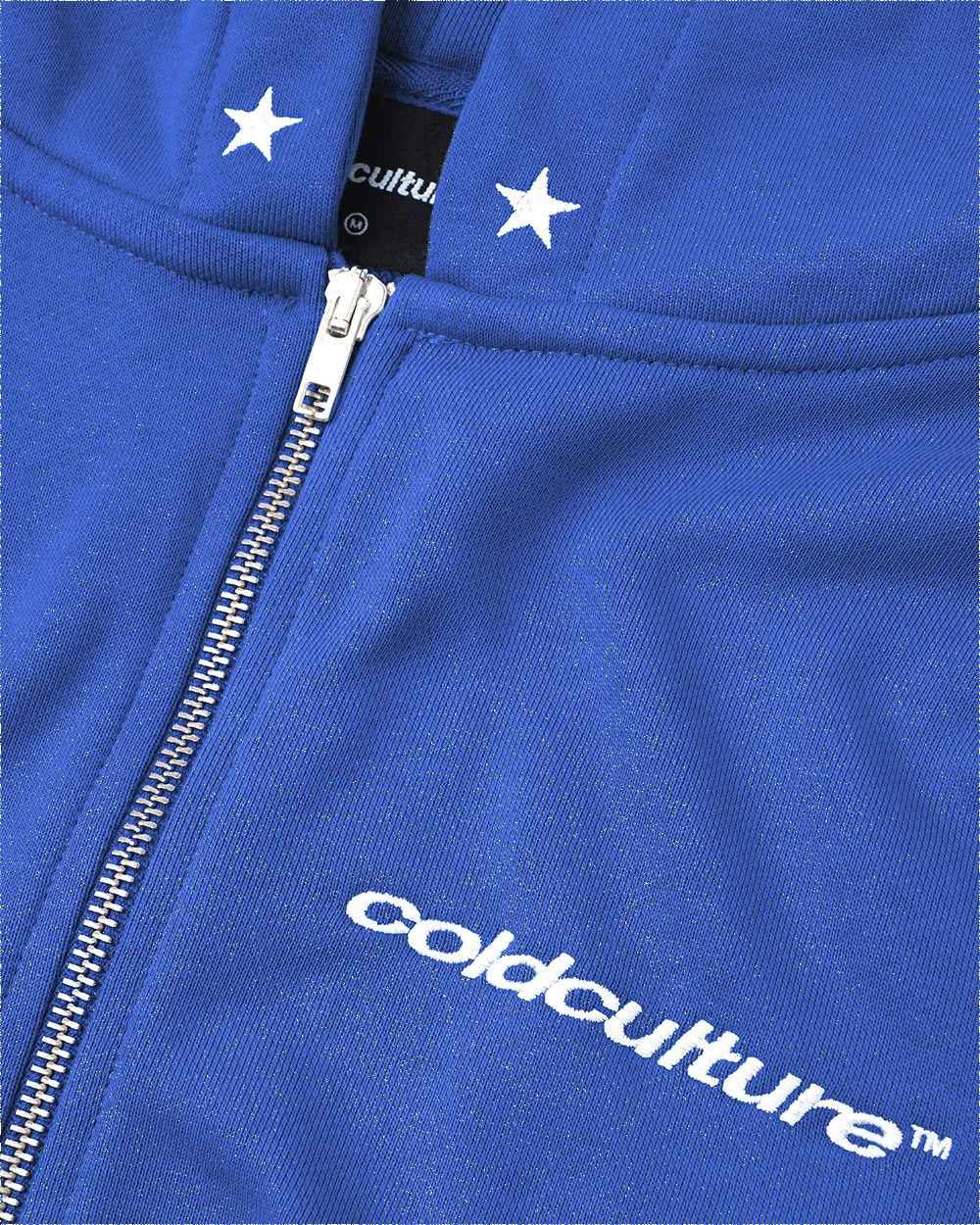 ESSENTIAL ZIP HOODIE ELECTRIC BLUE sold by Cold Culture product image thumbnail 3