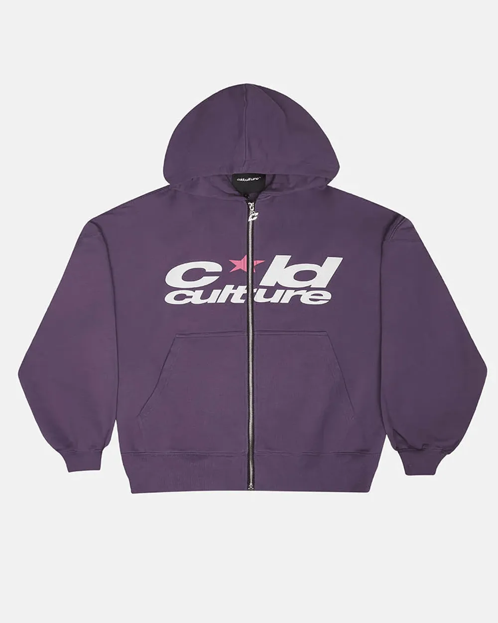 HARPER ZIP HOODIE PURPLE sold by Cold Culture