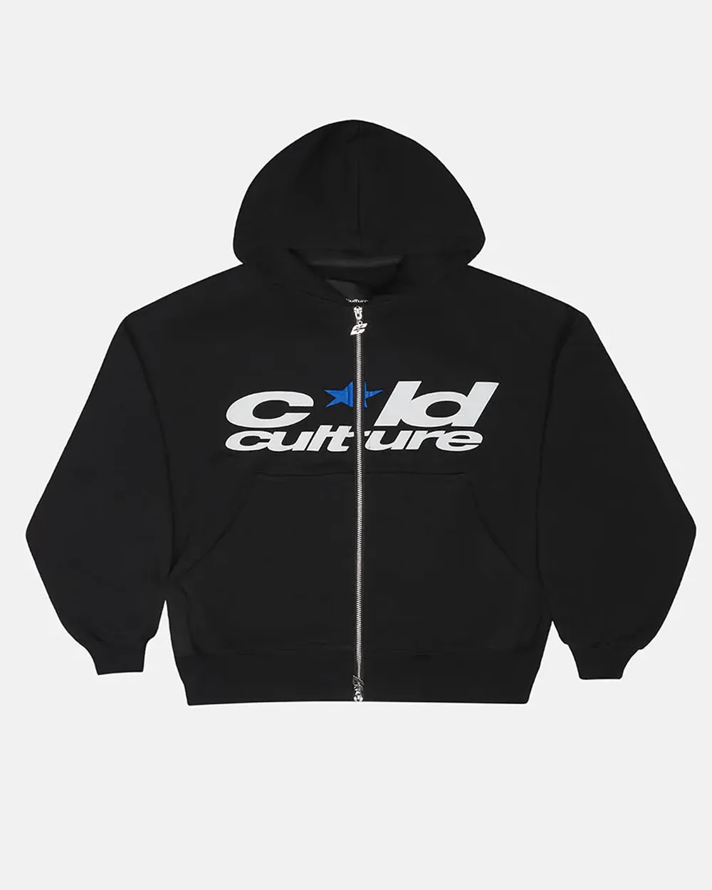 HARPER ZIP HOODIE BLACK sold by Cold Culture