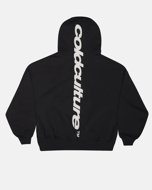 VERTICAL HOODIE BLACK sold by Cold Culture