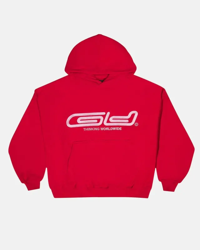 GRAFFITI HOODIE RED made by Cold Culture