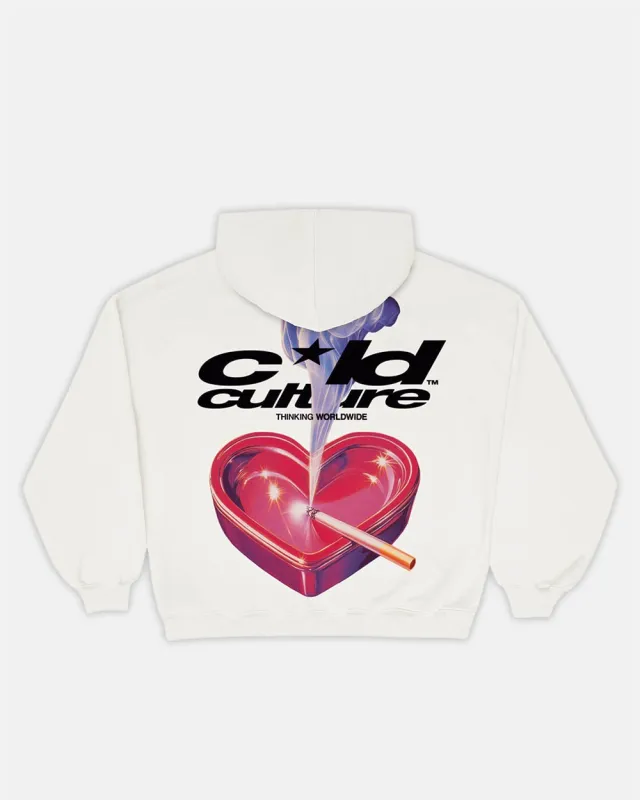 HEART ASHTRAY HOODIE GREY sold by Cold Culture