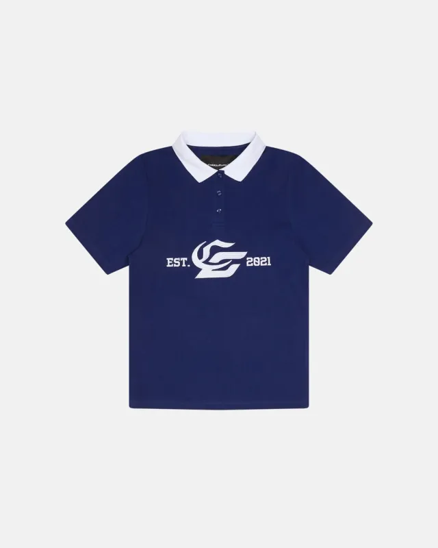 5th AURA SLIM POLO DARK BLUE sold by Cold Culture