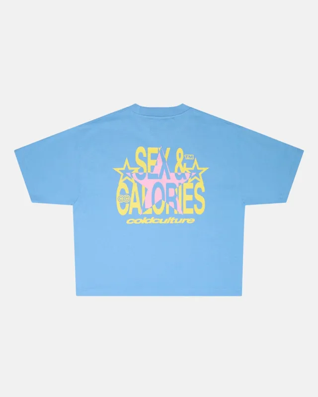 SWEET CALORIES TEE VISTA BLUE sold by Cold Culture