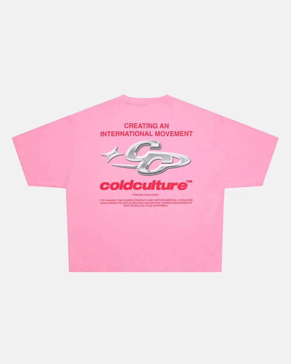 SPARKLY TEE PINK sold by Cold Culture