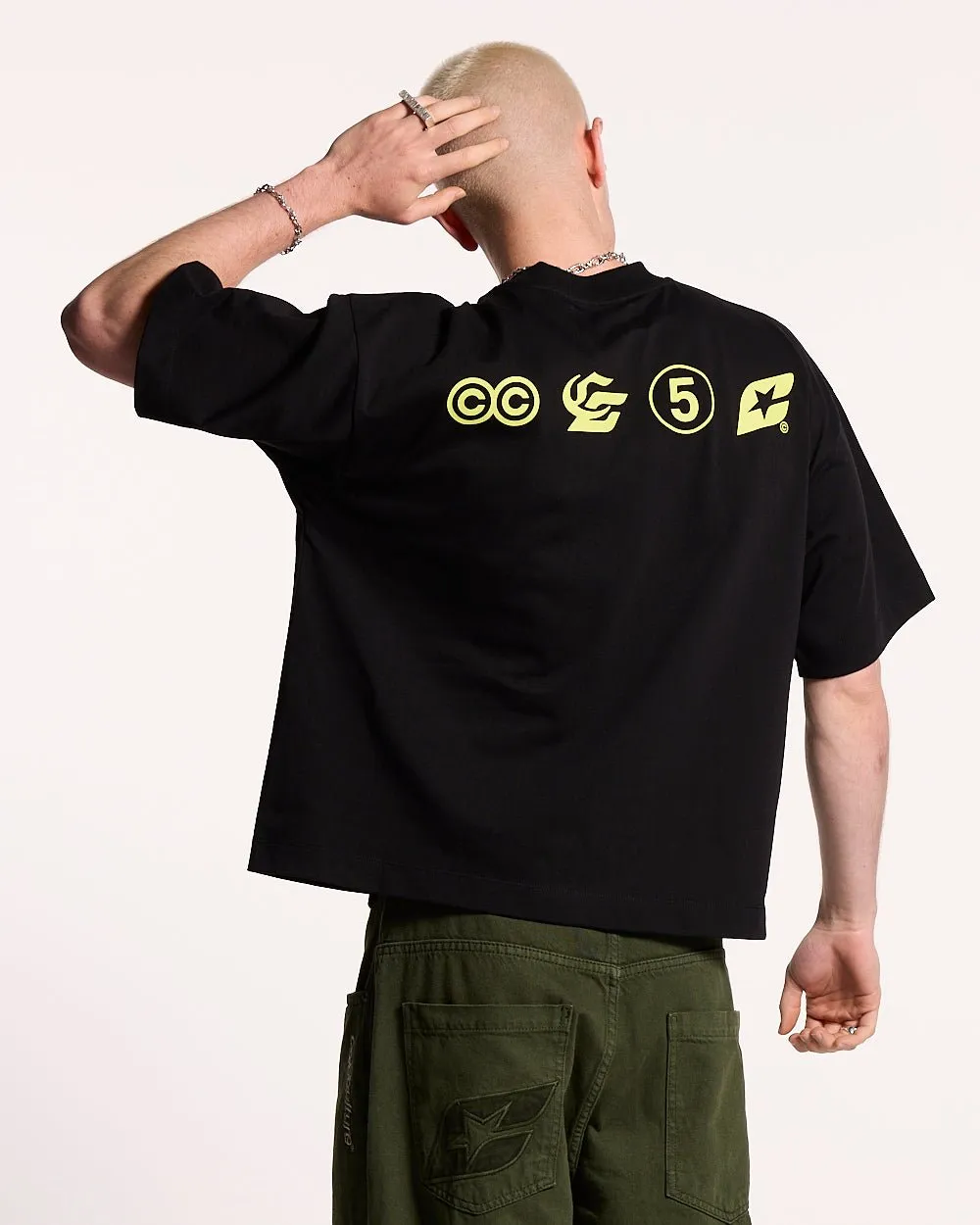 LET'S BOUNCE TEE BLACK sold by Cold Culture product image thumbnail 3