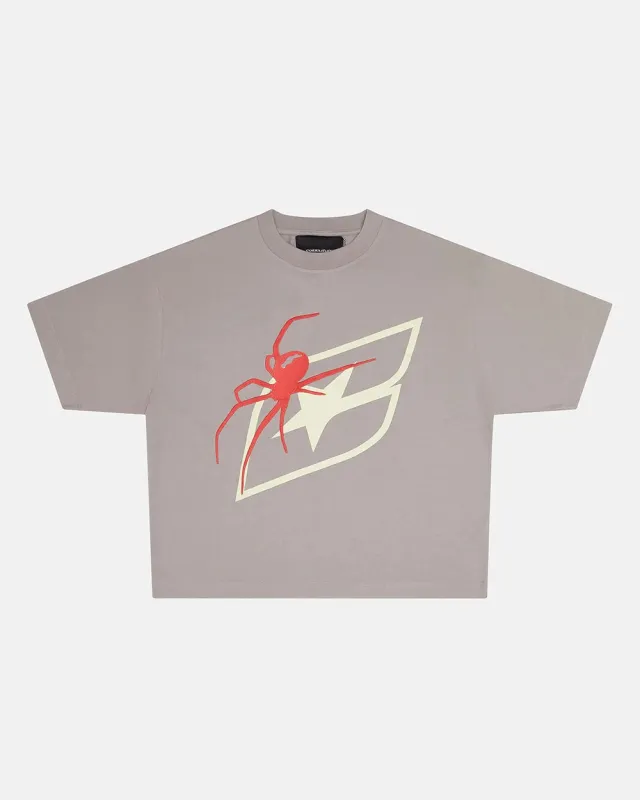 SPIDER TEE GREY sold by Cold Culture
