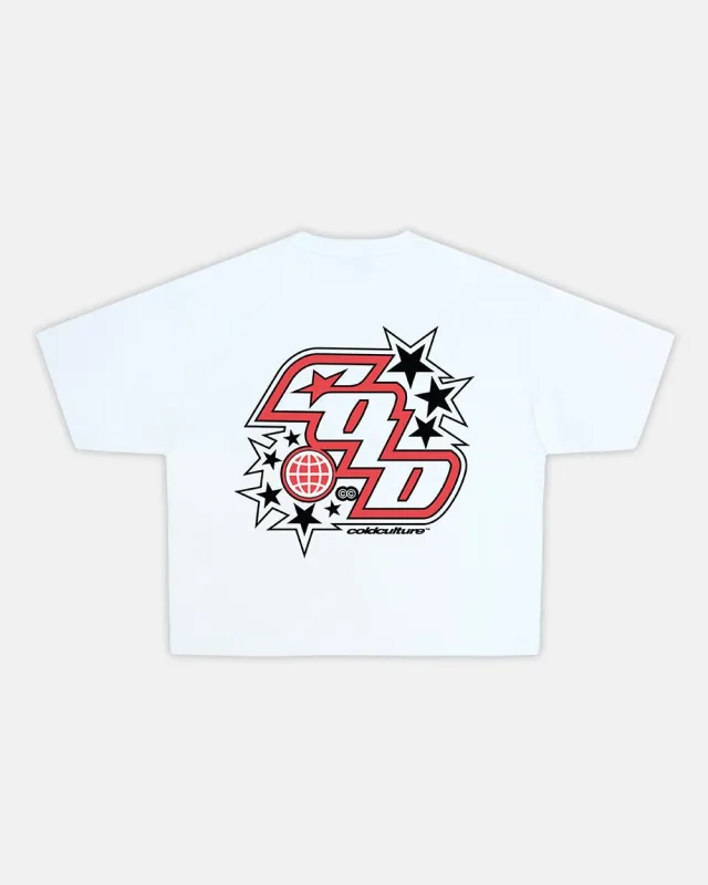 WALKER TEE WHITE sold by Cold Culture