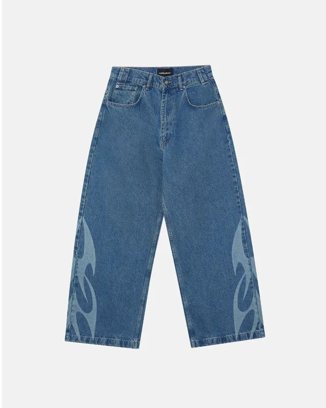 NEOTRIBAL V2 PANTS LIGHT BLUE DENIM sold by Cold Culture