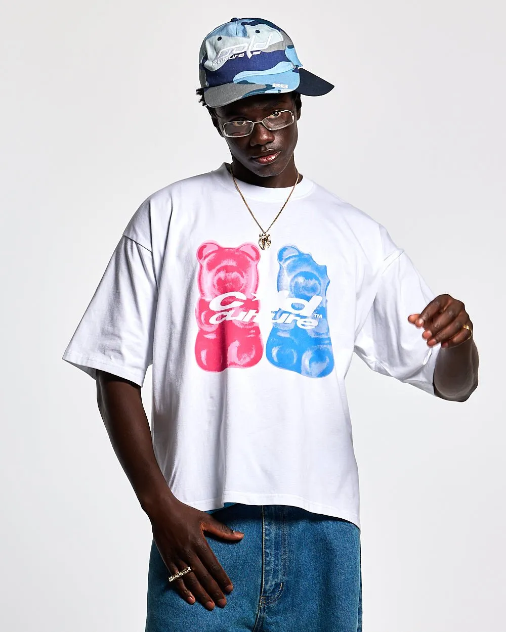 GUMMY TEE WHITE sold by Cold Culture product image thumbnail 3