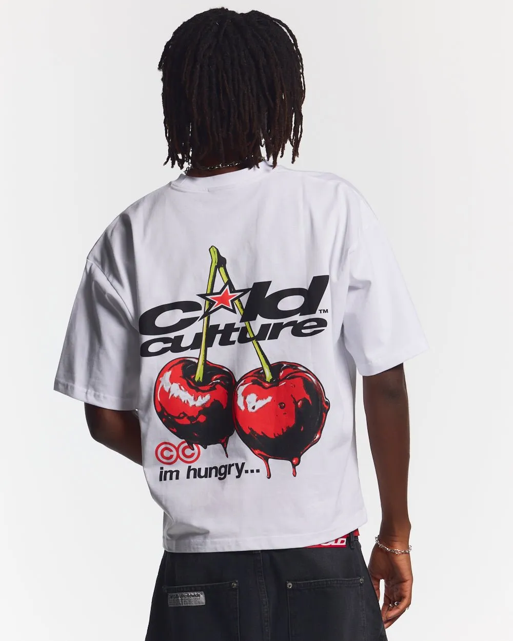 CHERRY TEE WHITE sold by Cold Culture product image thumbnail 3