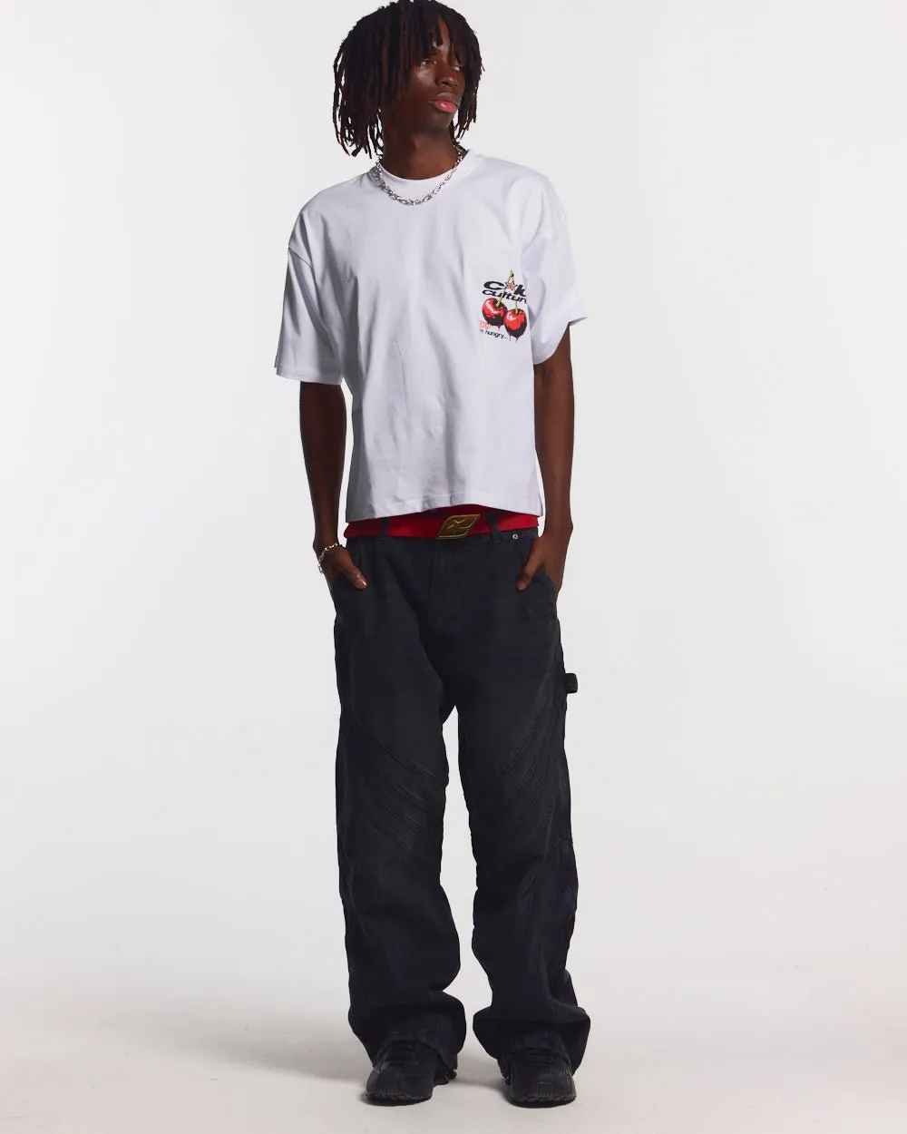 CHERRY TEE WHITE sold by Cold Culture product image thumbnail 4