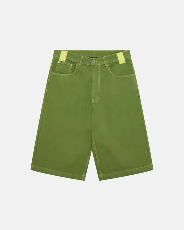STITCHING JORTS CACTUS GREEN sold by Cold Culture
