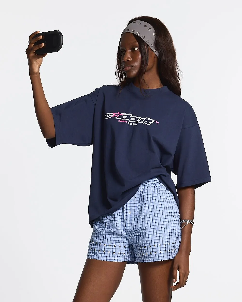 CULT STAR TEE INDIGO BLUE sold by Cold Culture product image thumbnail 4