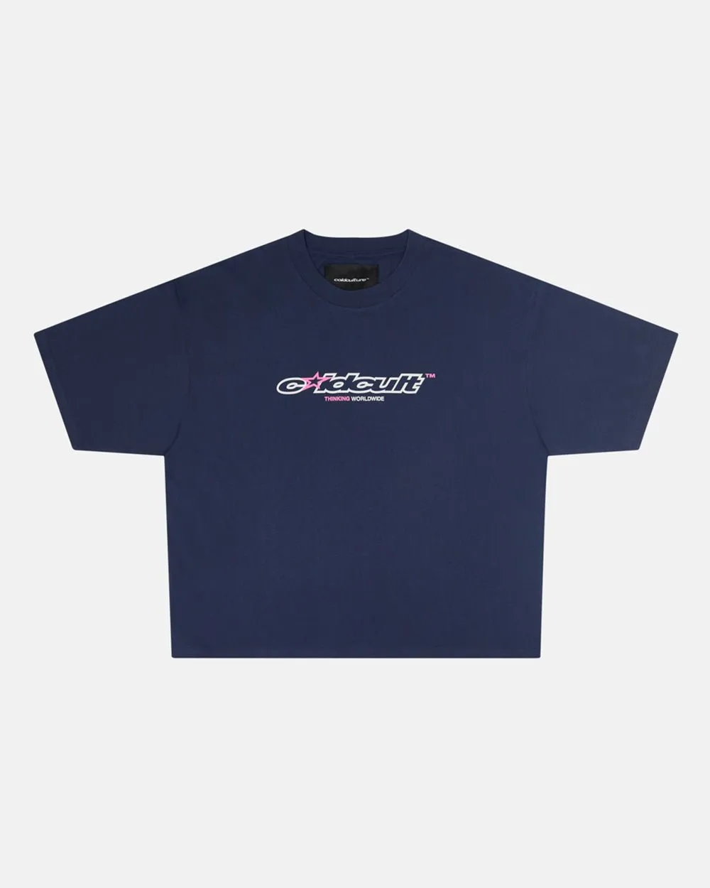CULT STAR TEE INDIGO BLUE sold by Cold Culture