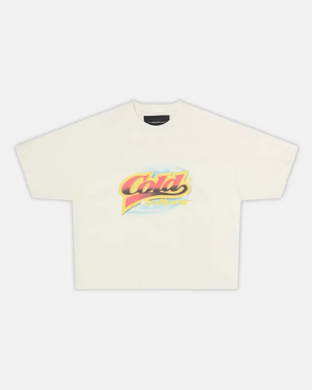 AIRBRUSH COLD TEE BLANC sold by Cold Culture