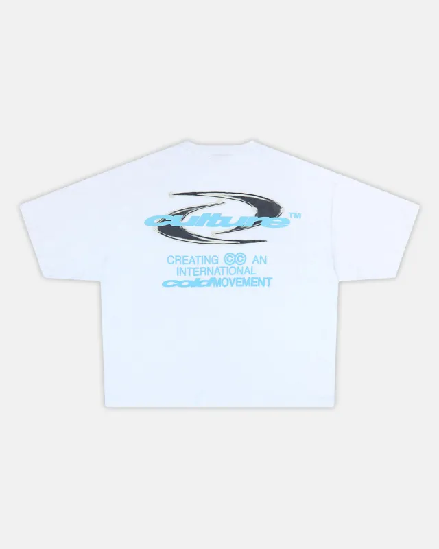 DYNAMIC TEE WHITE sold by Cold Culture