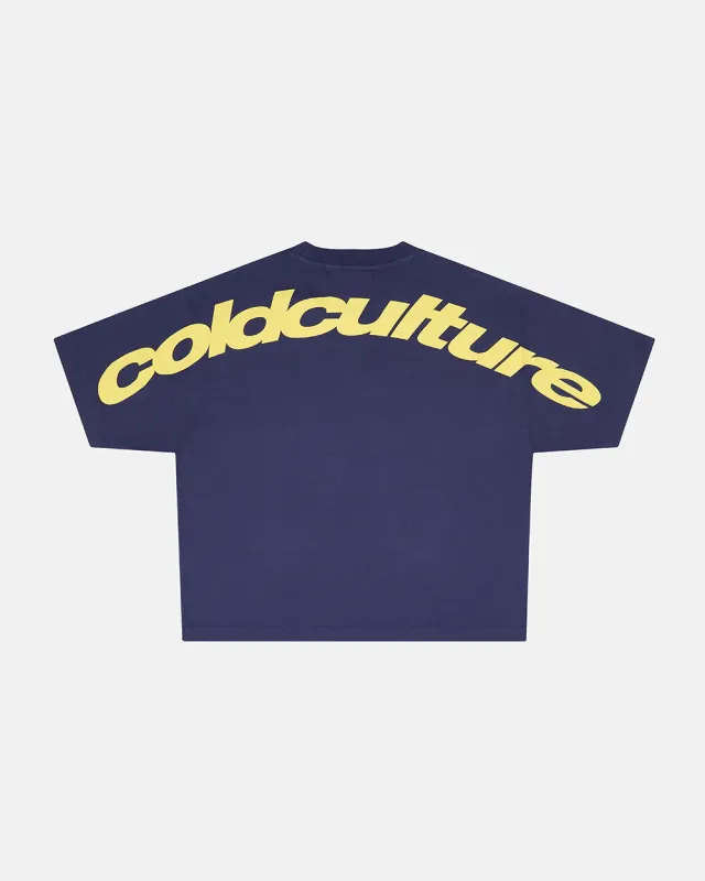 CURVED TEE ECLIPSE made by Cold Culture