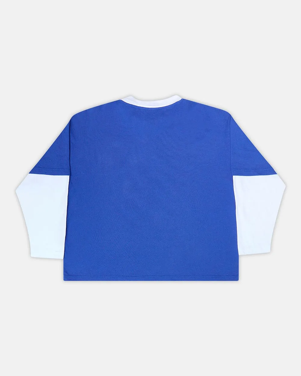 LAX LONGSLEEVE POLO INTENSE BLUE sold by Cold Culture product image thumbnail 2