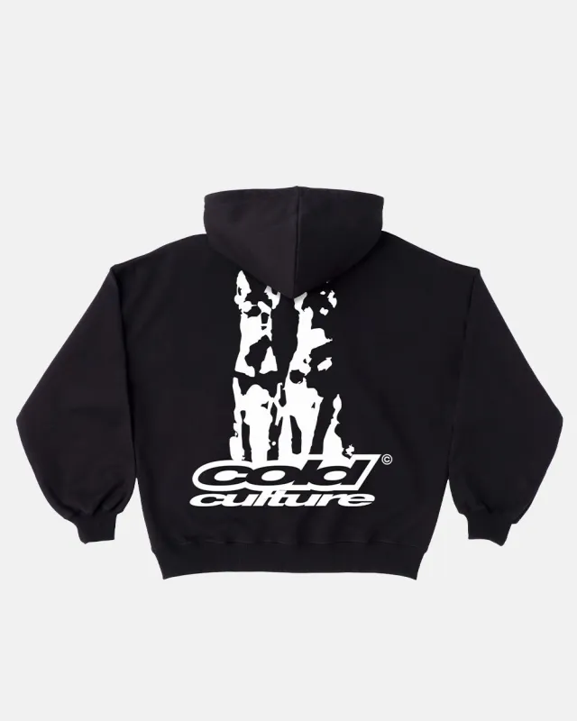 DOGS HOODIE BLACK made by Cold Culture