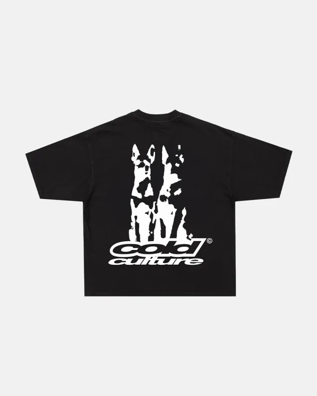 DOGS TEE BLACK sold by Cold Culture