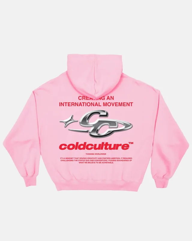 SPARKLY HOODIE PINK sold by Cold Culture