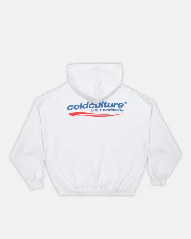 ENTERPRISE HOODIE WHITE made by Cold Culture