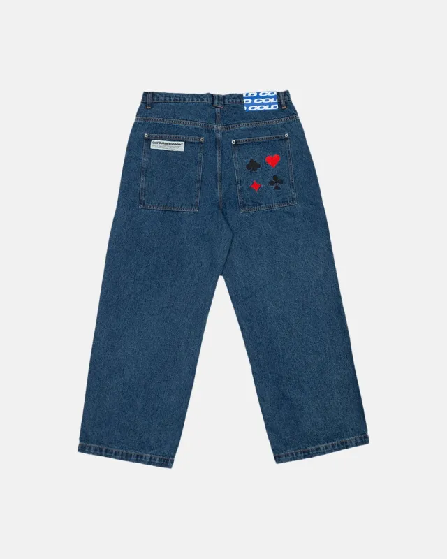 V2 PANTS BLUE DENIM sold by Cold Culture