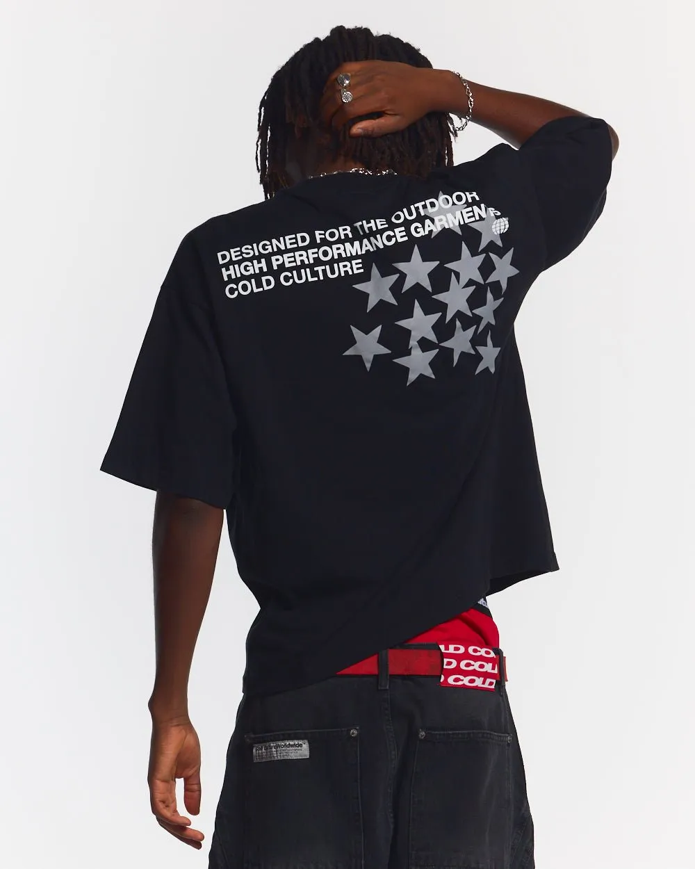 ASTRO TEE BLACK sold by Cold Culture product image thumbnail 3