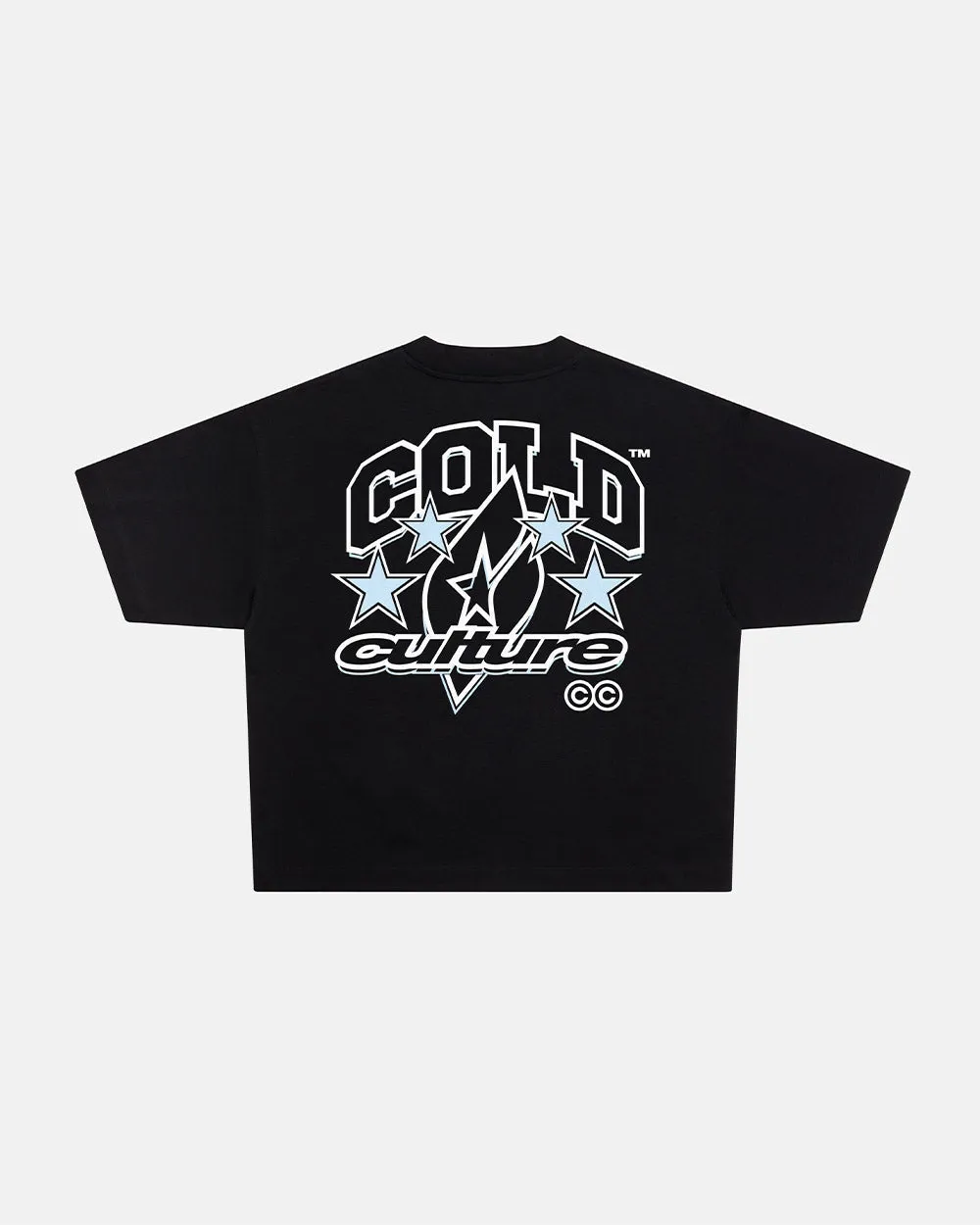 FROM COLD TO THE STARS TEE BLACK sold by Cold Culture
