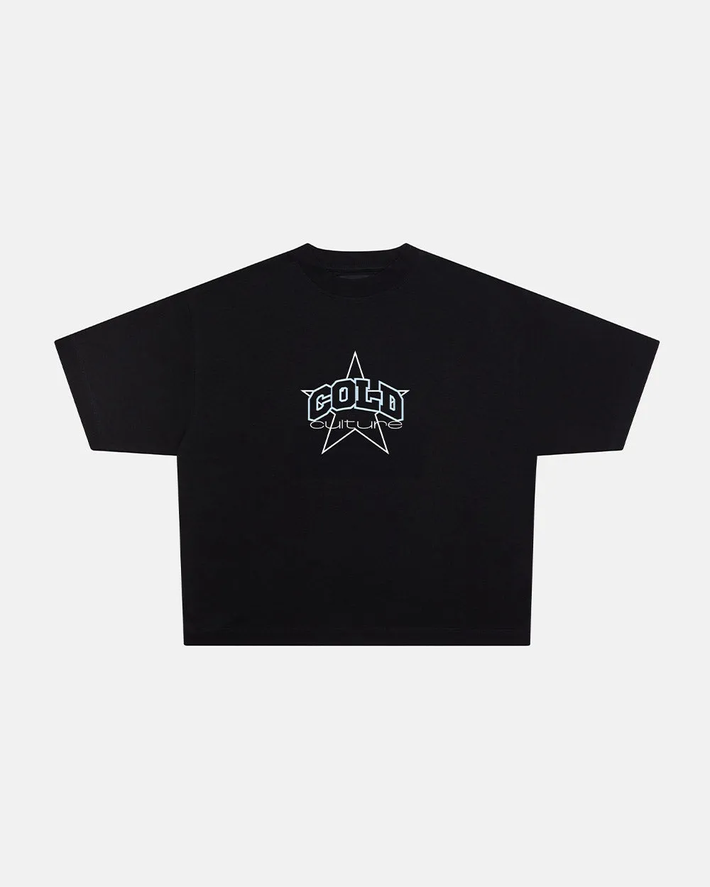 FROM COLD TO THE STARS TEE BLACK sold by Cold Culture product image thumbnail 3