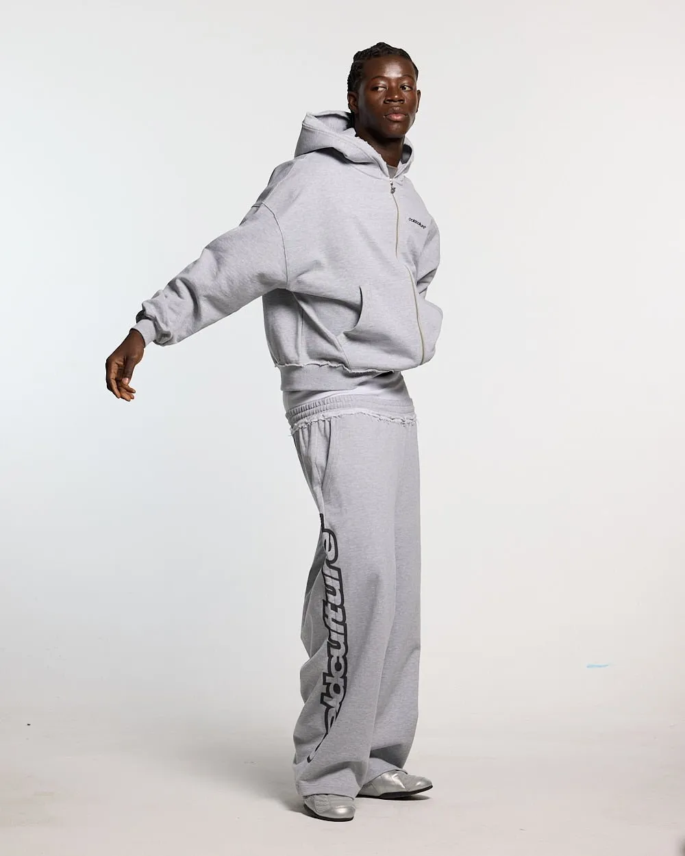 DAILY SET SWEATPANT GREY MELANGE sold by Cold Culture product image thumbnail 5