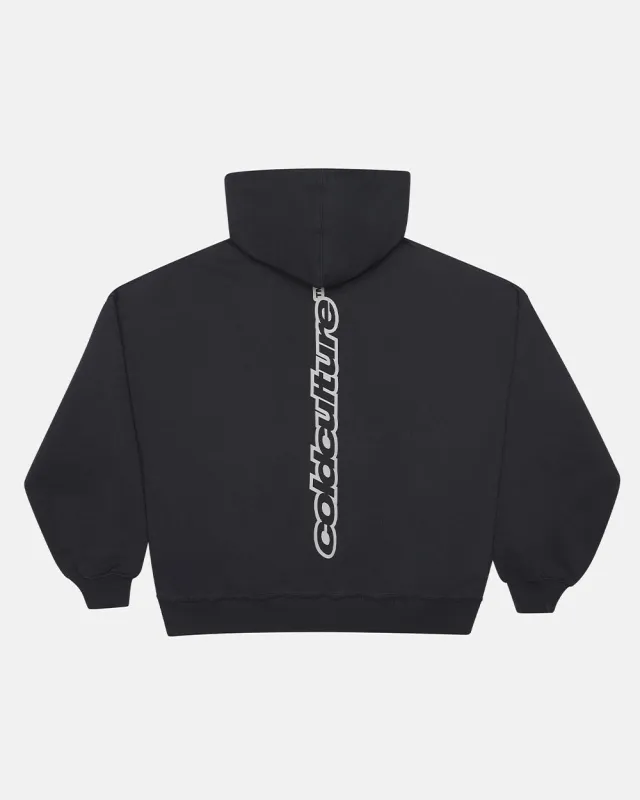 MIDNIGHT SET ZIP UP BLACK made by Cold Culture