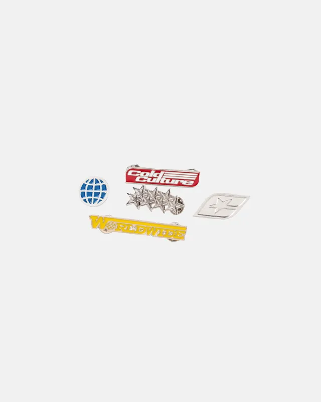 WORLD PIN SET made by Cold Culture
