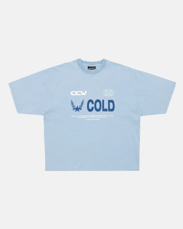 COMPANY TEE SHADY BLUE sold by Cold Culture