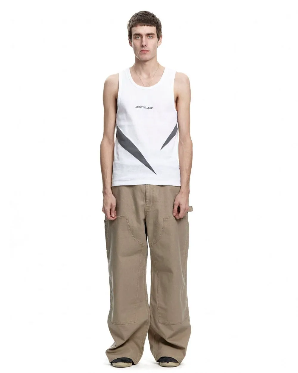 V1 DOUBLE KNEE PANTS STONE-WASHED SAND sold by Cold Culture product image thumbnail 3