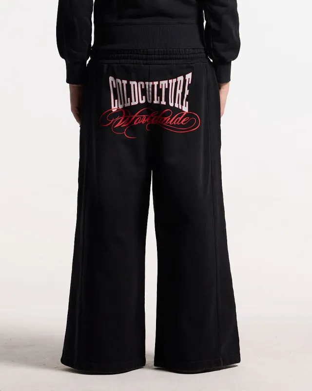 NIA SET SWEATPANTS BLACK sold by Cold Culture