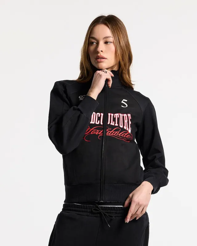 NIA SET ZIP UP BLACK made by Cold Culture