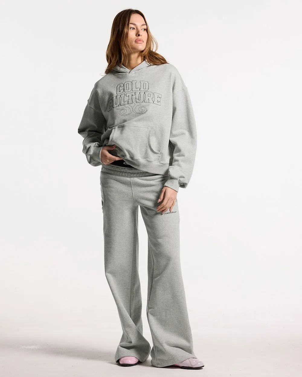 DAILY DRIFT SWEATPANTS HEATHER GREY sold by Cold Culture product image thumbnail 5