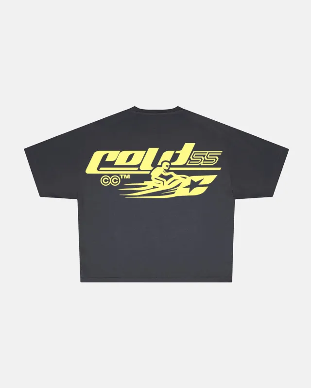 JET SKI TEE DARK GREY sold by Cold Culture